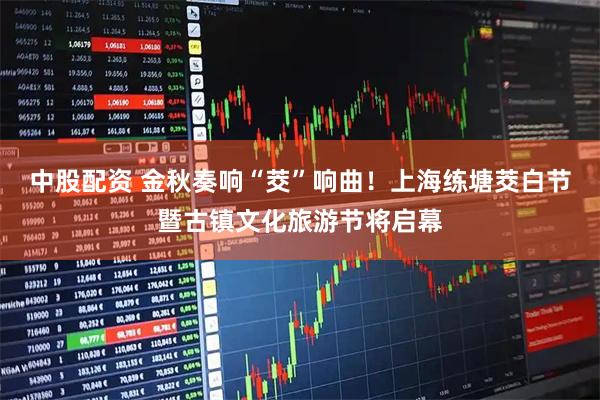中股配资 金秋奏响“茭”响曲！上海练塘茭白节暨古镇文化旅游节将启幕